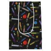 RICKおよびMORTY™ |宇宙彗星パターン ミディアムペーパーバッグ (裏面)