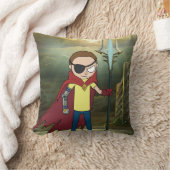 RICKおよびMORTY™ |悪のモーティ クッション (ブランケット)