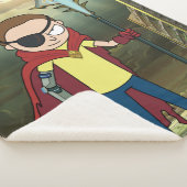 RICKおよびMORTY™ |悪のモーティ シェルパブランケット (3/4)