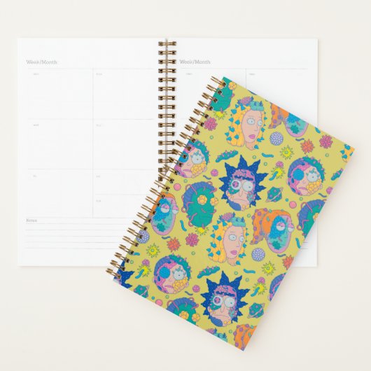 RICKおよびMORTY™ |感染したスミスファミリーパターン プランナー手帳 (ディスプレー)