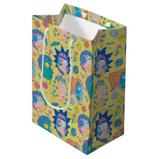 RICKおよびMORTY™ |感染したスミスファミリーパターン ミディアムペーパーバッグ (正面アングル)