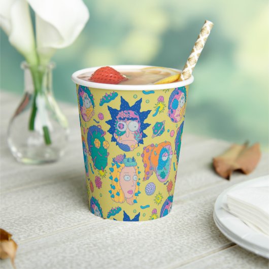 RICKおよびMORTY™ |感染したスミスファミリーパターン 紙コップ (インサイチュ)