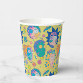 RICKおよびMORTY™ |感染したスミスファミリーパターン 紙コップ (左)