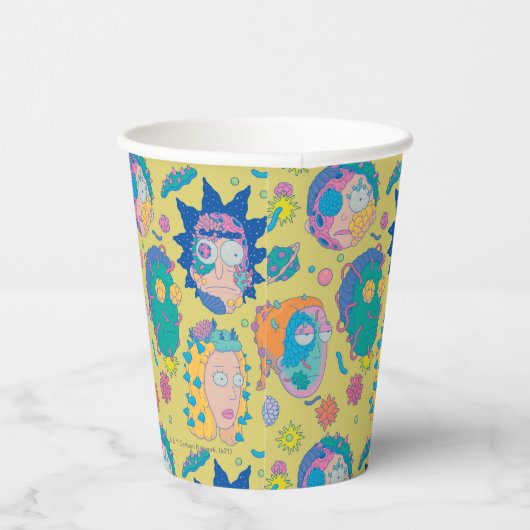 RICKおよびMORTY™ |感染したスミスファミリーパターン 紙コップ (右)