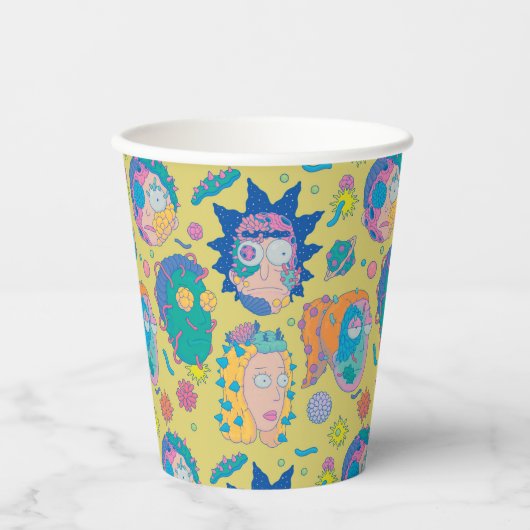 RICKおよびMORTY™ |感染したスミスファミリーパターン 紙コップ (正面)