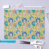 RICKおよびMORTY™ |感染したスミスファミリーパターン 薄葉紙 (クラフト)