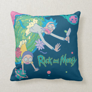 RICKおよびMORTY™  感染したポータルから落下 クッション