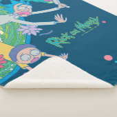 RICKおよびMORTY™ |感染したポータルから落下 シェルパブランケット (3/4)