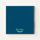 RICKおよびMORTY™ |感染したポータルから落下 ノートブック (裏面)