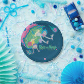 RICKおよびMORTY™ |感染したポータルから落下 ペーパープレート (パーティー)