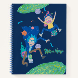 RICKおよびMORTY™  感染したポータルのジャンプ ノートブック
