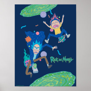 RICKおよびMORTY™  感染したポータルのジャンプ ポスター