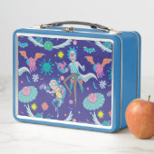 RICKおよびMORTY™ 感染した細胞間の|パターン メタルランチボックス (インサイチュ)