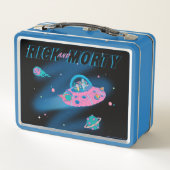 RICKおよびMORTY™ |旅行スルー宇宙 メタルランチボックス (裏面)