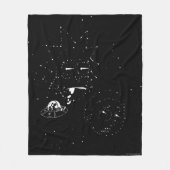 RICKおよびMORTY™ |星座 フリースブランケット (正面)