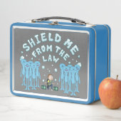 RICKおよびMORTY™ |法律から私を守る メタルランチボックス (インサイチュ)