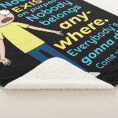 RICKおよびMORTY™ |目的に存在する人はいません シェルパブランケット (3/4)