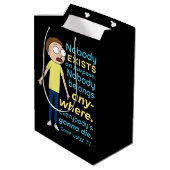 RICKおよびMORTY™ |目的に存在する人はいません ミディアムペーパーバッグ (裏面アングル)