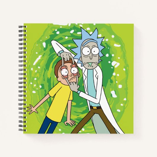 RICKおよびMORTY™ |見て ノートブック (正面)