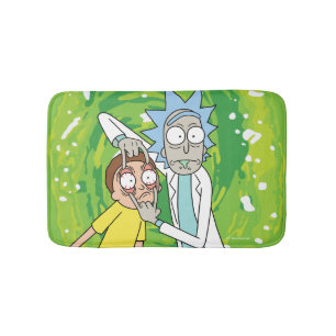 RICKおよびMORTY™  見て バスマット