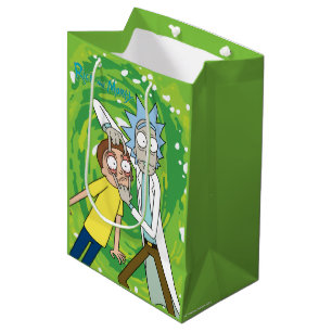 RICKおよびMORTY™  見て ミディアムペーパーバッグ
