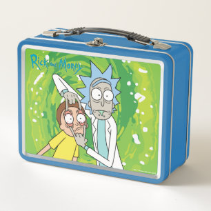 RICKおよびMORTY™  見て メタルランチボックス