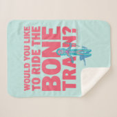 RICKおよびMORTY™ |解剖学パーク – 骨列車 シェルパブランケット (正面(横))