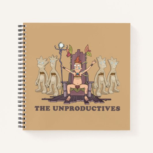 RICKおよびMORTY™ |非生産的な問題 ノートブック (正面)