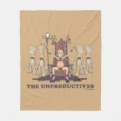 RICKおよびMORTY™ |非生産的な問題 フリースブランケット (正面)