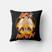 RICKおよびMORTY™ |鳥の人の五角形 クッション (裏面)