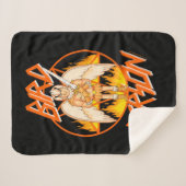 RICKおよびMORTY™ |鳥の人の五角形 シェルパブランケット (正面(横))