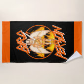 RICKおよびMORTY™ |鳥の人の五角形 ビーチタオル (正面)