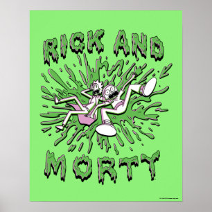 RICKおよびMORTY™   ACID VATに陥る ポスター