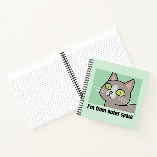 RICKおよびMORTY™ | I'm From Outer Space ノートブック (内部)