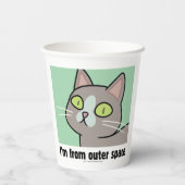 RICKおよびMORTY™ | I'm From Outer Space 紙コップ (裏面)