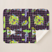 RICKおよびMORTY™ | Pickle Rickポータルパターン シェルパブランケット (正面(横))