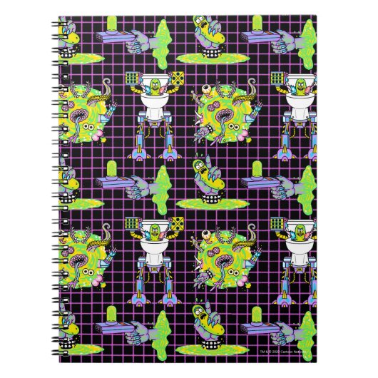 RICKおよびMORTY™ | Pickle Rickポータルパターン ノートブック (正面)