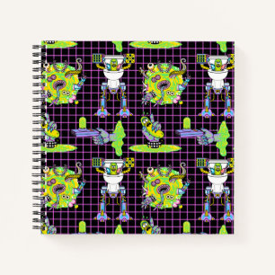 RICKおよびMORTY™   Pickle Rickポータルパターン ノートブック