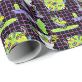 RICKおよびMORTY™ | Pickle Rickポータルパターン ラッピングペーパー (ロールコーナー)