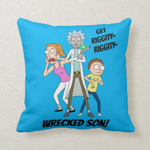 RICKおよびMORTY™   Rick、Morty、Summer クッション