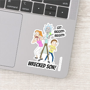 RICKおよびMORTY™ Rick、Morty、Summer シール