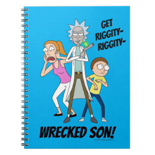 RICKおよびMORTY™   Rick、Morty、Summer ノートブック