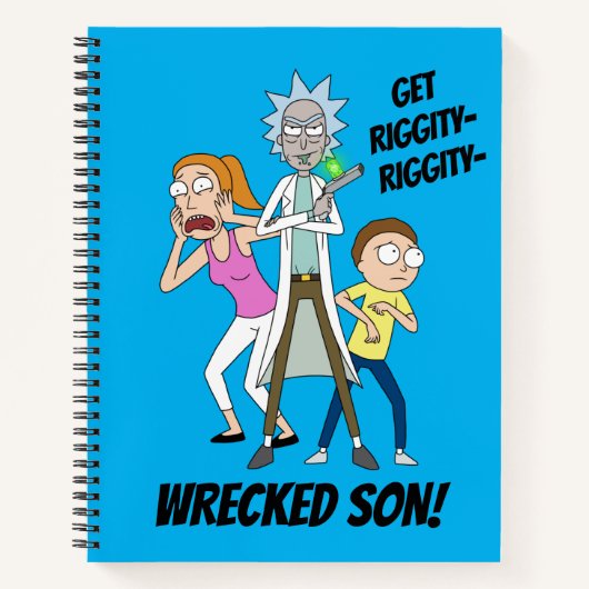 RICKおよびMORTY™ | Rick、Morty、Summer ノートブック (正面)