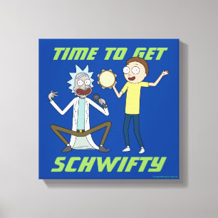 RICKおよびMORTY™   Schwiftyを取得する時間 キャンバスプリント