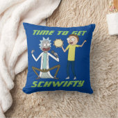 RICKおよびMORTY™ | Schwiftyを取得する時間 クッション (ブランケット)
