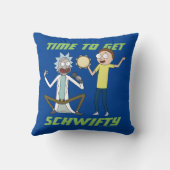 RICKおよびMORTY™ | Schwiftyを取得する時間 クッション (裏面)