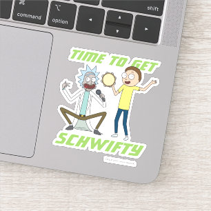 RICKおよびMORTY™   Schwiftyを取得する時間 シール