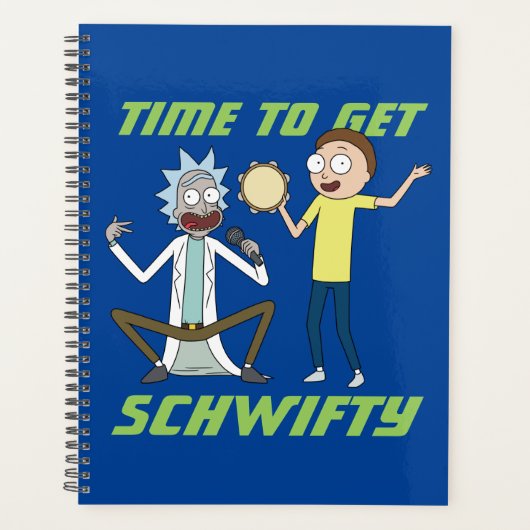 RICKおよびMORTY™ | Schwiftyを取得する時間 プランナー手帳 (正面)