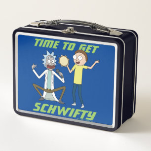 RICKおよびMORTY™   Schwiftyを取得する時間 メタルランチボックス