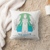 RICKおよびMORTY™ |Yesクイーン クッション (ブランケット)